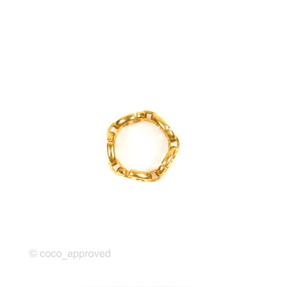 Christian Dior CD Navy Ring Size S