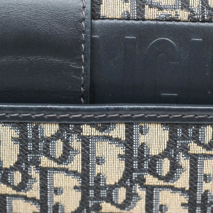 Christian Dior 30 Montaigne with Chain Blue Dior Oblique Jacquard