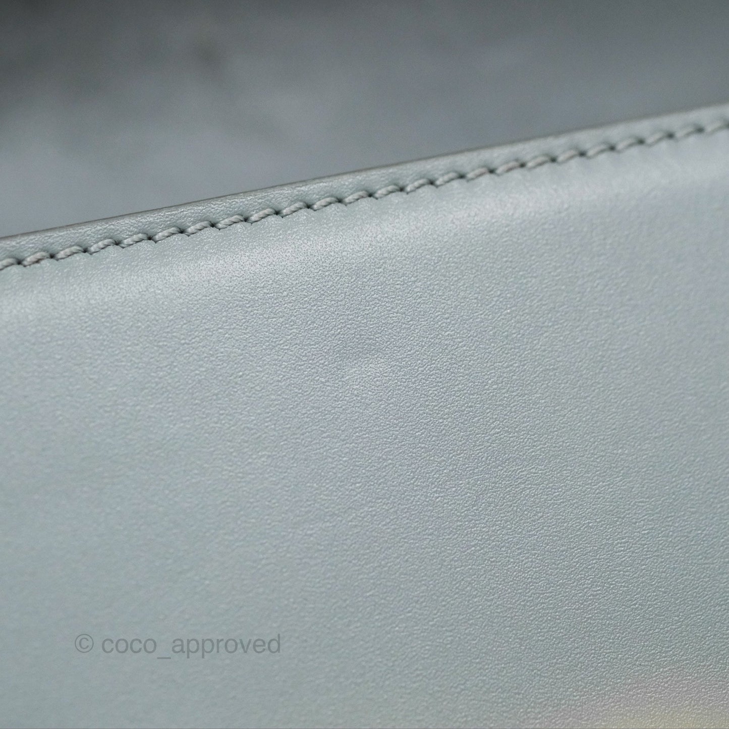 Christian Dior 30 Montaigne Box Bag Grey Calfskin