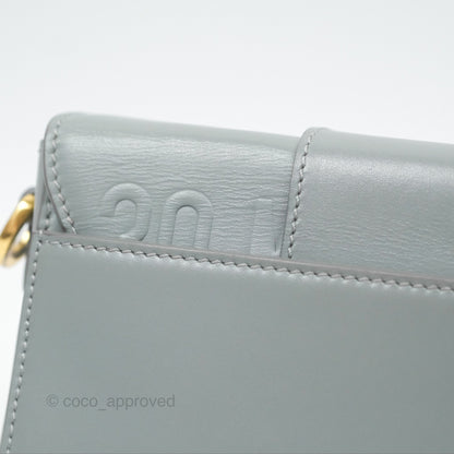 Christian Dior 30 Montaigne Box Bag Grey Calfskin