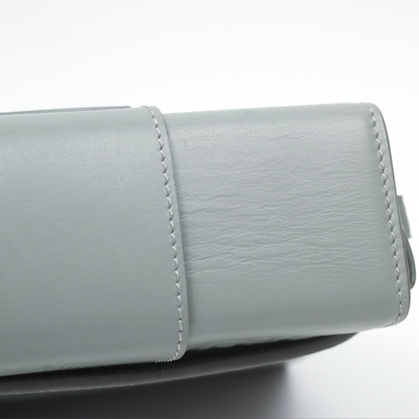 Christian Dior 30 Montaigne Box Bag Grey Calfskin