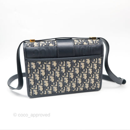 Dior 30 Montaigne Bag Navy Dior Oblique Jacquard
