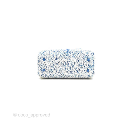 Dior Art Mini Lady Dior Beaded Blue "Chong Hyun Ha" Collaboration