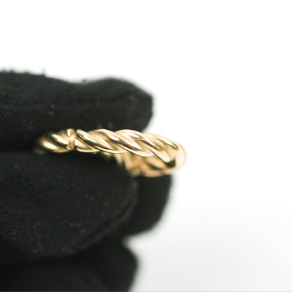 Dior 30 Montaigne Twist Earrings Gold Tone