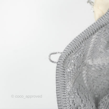 Christian Dior Knit Dress Grey Size 34