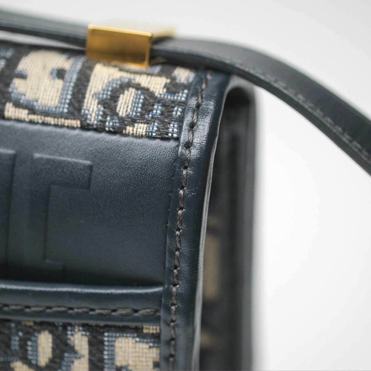 Dior 30 Montaigne Bag Navy Dior Oblique Jacquard