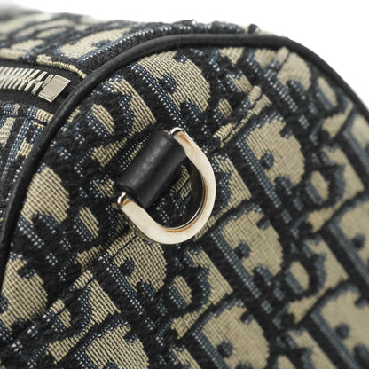 Christian Dior Roller Messenger Bag Beige and Black Dior Oblique Jacquard