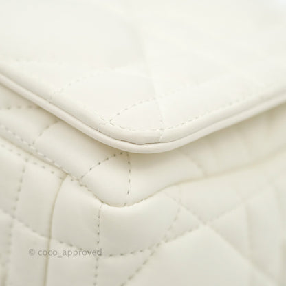 Christian Dior Medium Caro Bag Latte Matte Padded Macrocannage Calfskin