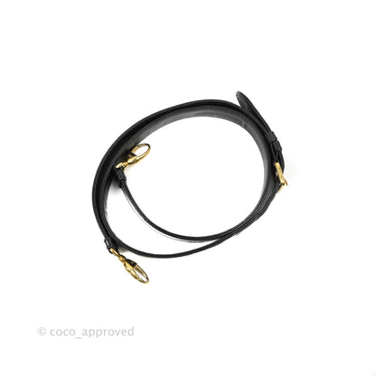 Christian Dior Medium Lady Dior Black Lambskin Gold Hardware