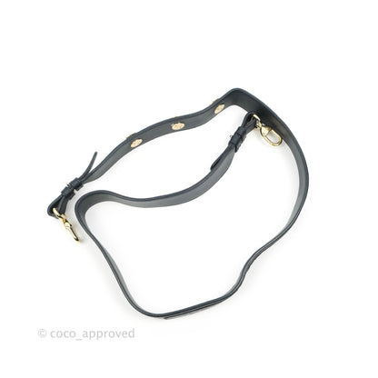 Christian Dior My ABCDior Lady Dior Navy Lambskin Gold Hardware with Twilly