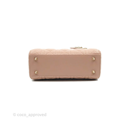 Christian Dior My ABCDior Lady Dior Fard Blush Lambskin Gold Hardware