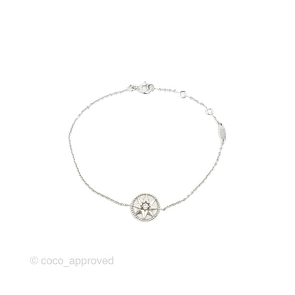 Dior Rose Des Vents Bracelet Diamonds/Mother of Pearl White Gold
