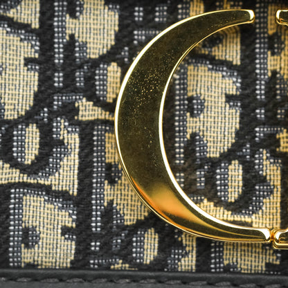 Dior 30 Montaigne Bag Blue Dior Oblique Jacquard