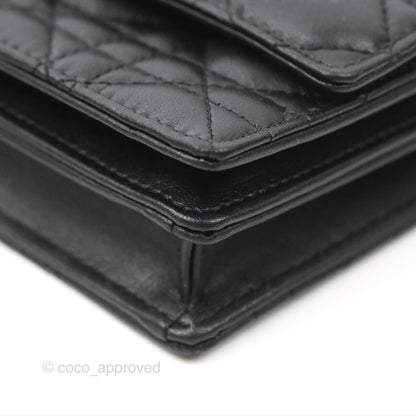 Dior Miss Dior Mini Bag Black Cannage Lambskin