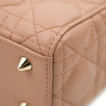 Christian Dior Lambskin My ABCDior Lady Dior Fard Gold Hardware