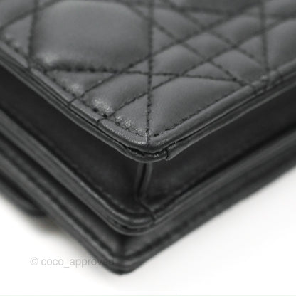 Dior Miss Dior Mini Bag Black Cannage Lambskin