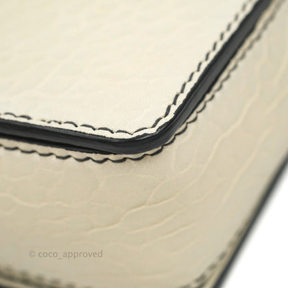 Dior Mosaic Dio(r)evolution Shoulder Bag White Calfskin