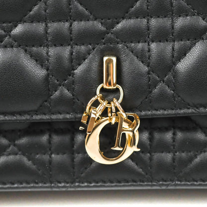Dior Miss Dior Mini Bag Black Cannage Lambskin