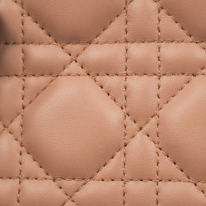 Christian Dior Lambskin My ABCDior Lady Dior Fard Gold Hardware