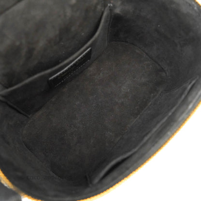 Christian Dior Small Diortravel Vanity Case Black Lambskin Cannage