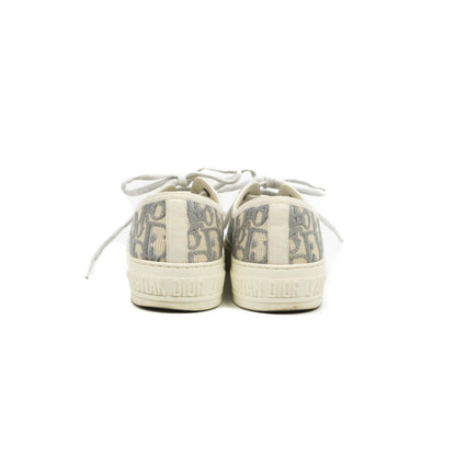 Christian Dior Walk'n' Dior Gray Dior Oblique Sneaker Size 36