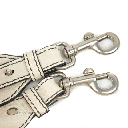 Dior Mosaic Dio(r)evolution Shoulder Bag White Calfskin
