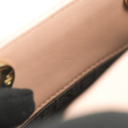 Christian Dior Lambskin My ABCDior Lady Dior Fard Gold Hardware