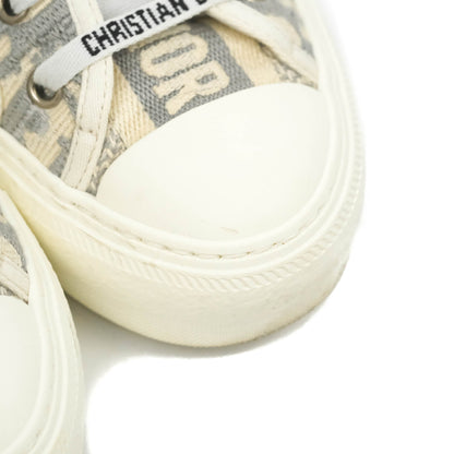 Christian Dior Walk'n' Dior Gray Dior Oblique Sneaker Size 36