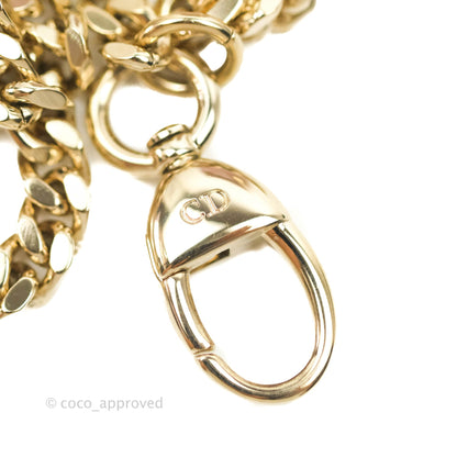 Christian Dior Cannage Mini Lady Dior Iridescent Light Pink Gold Hardware