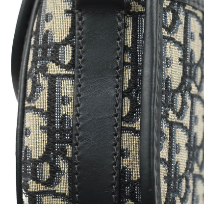 Dior Medium Bobby Bag Blue Oblique Jacquard Canvas