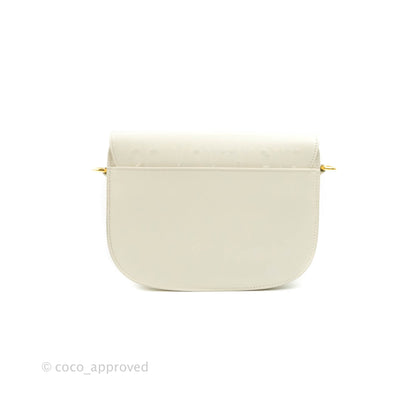 Dior Medium Bobby Bag Off White Calfskin Gold Hardware