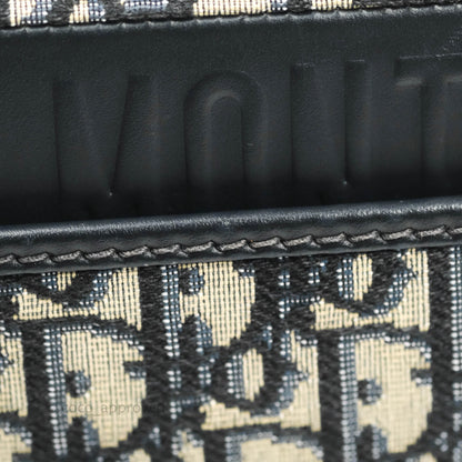Dior Medium Bobby Bag Blue Oblique Jacquard Canvas