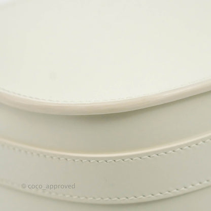 Dior Medium Bobby Bag Off White Calfskin Gold Hardware