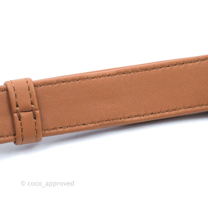 Christian Dior Medium Lady Dior Caramel Lambskin Gold Hardware