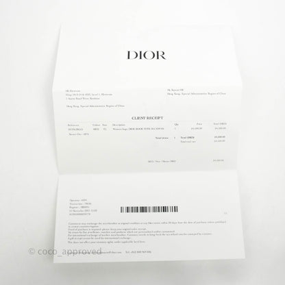 Christian Dior Medium (Old Small) Embroidered Toile De Jouy Light Grey Canvas Book Tote