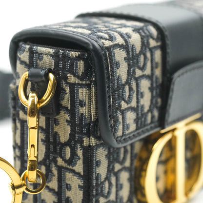 Christian Dior 30 Montaigne Oblique Jacquard Box Bag