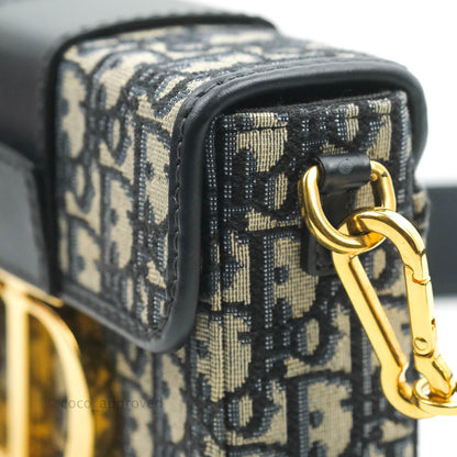 Christian Dior 30 Montaigne Oblique Jacquard Box Bag