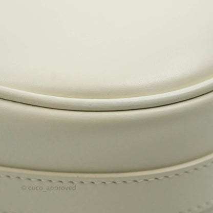 Dior Medium Bobby Bag Off White Calfskin Gold Hardware