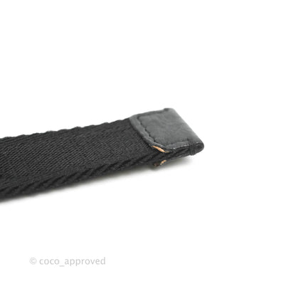 Christian Dior Saddle Belt Bag Black Calfskin Gold Hardware