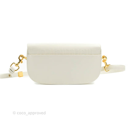 Dior Bobby East-West Bag Calfskin White