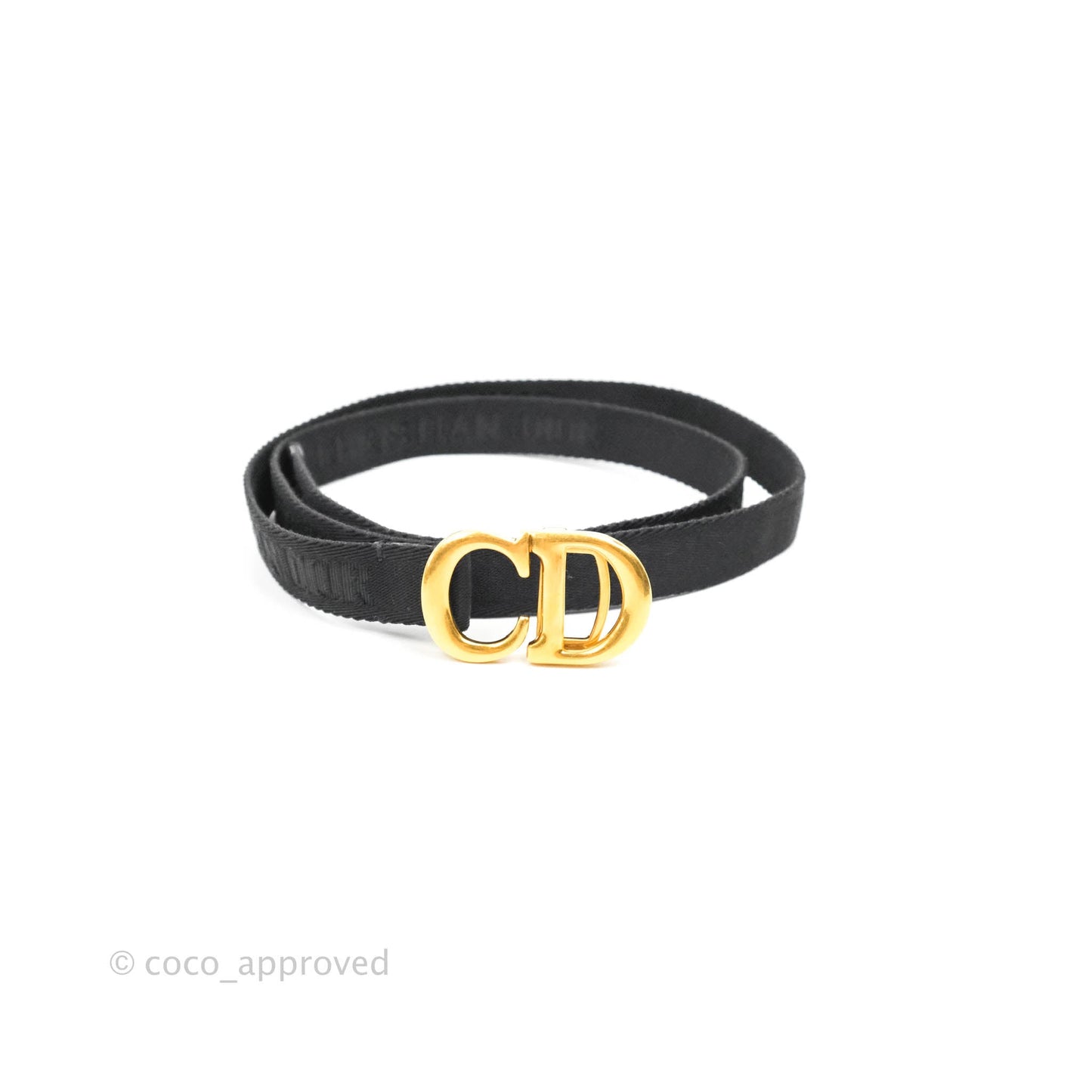 Christian Dior Saddle Belt Bag Black Calfskin Gold Hardware