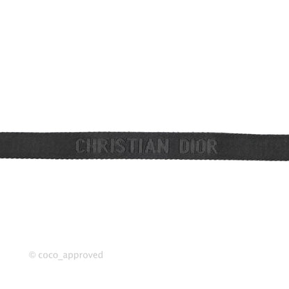 Christian Dior Saddle Belt Bag Black Calfskin Gold Hardware