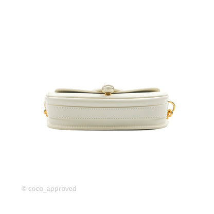 Dior Bobby East-West Bag Calfskin White