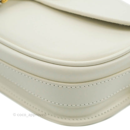 Dior Bobby East-West Bag Calfskin White