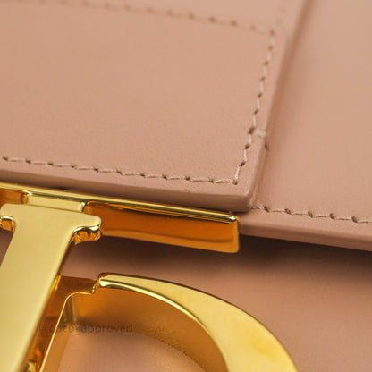 Christian Dior 30 Montaigne Box Bag Rose Des Vents Calfskin
