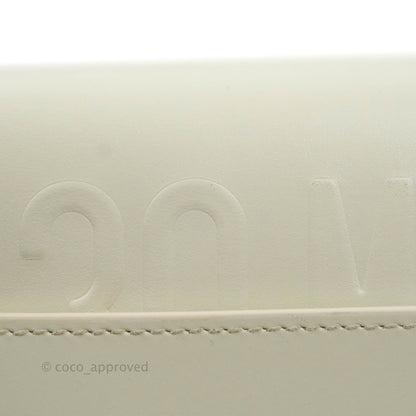 Dior Medium Bobby Bag Off White Calfskin Gold Hardware