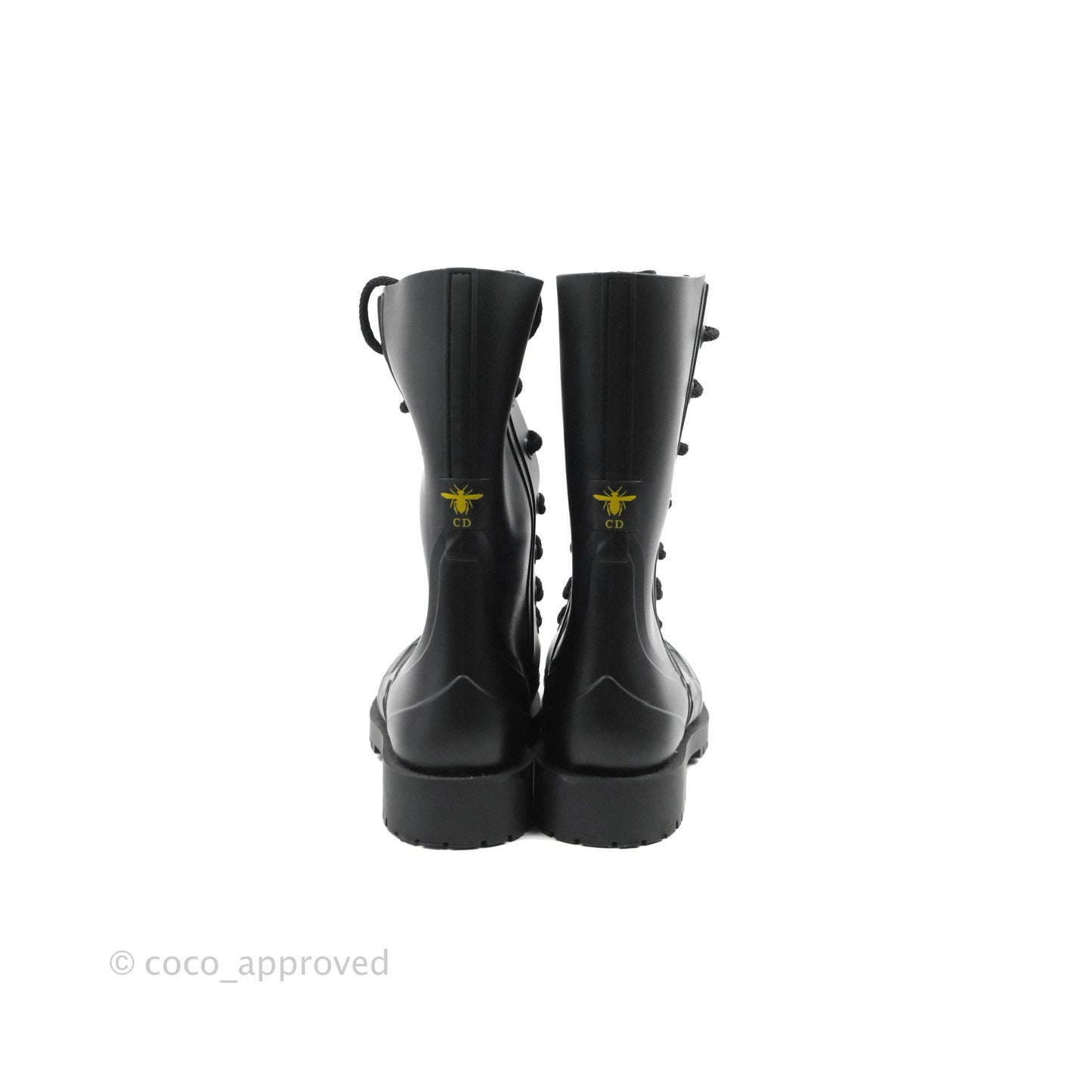 Dior Diorcamp Rubber Boots Black Size 35