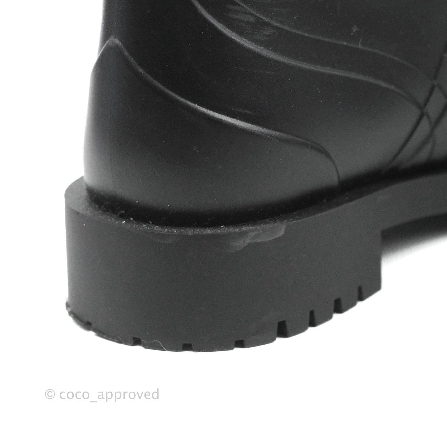 Dior Diorcamp Rubber Boots Black Size 35