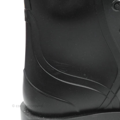 Dior Diorcamp Rubber Boots Black Size 35