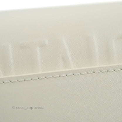 Dior Bobby East-West Bag Calfskin White